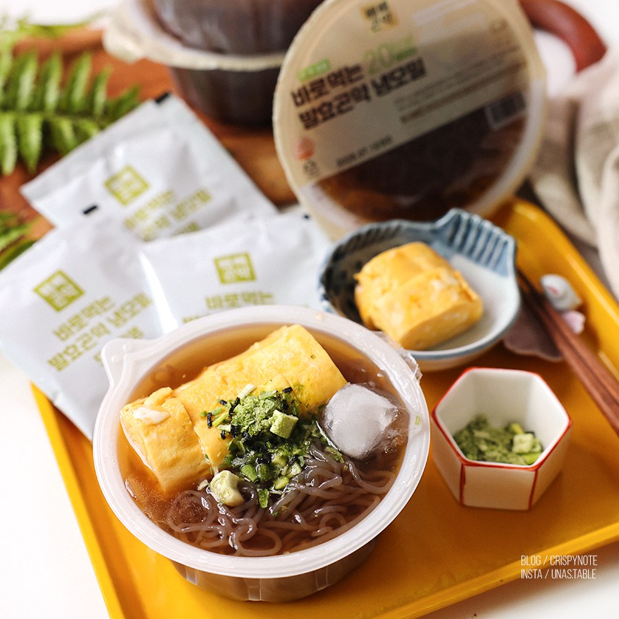 ❄️ Low Calorie Konjac Cold Buckwheat Noodles (4ea/set)