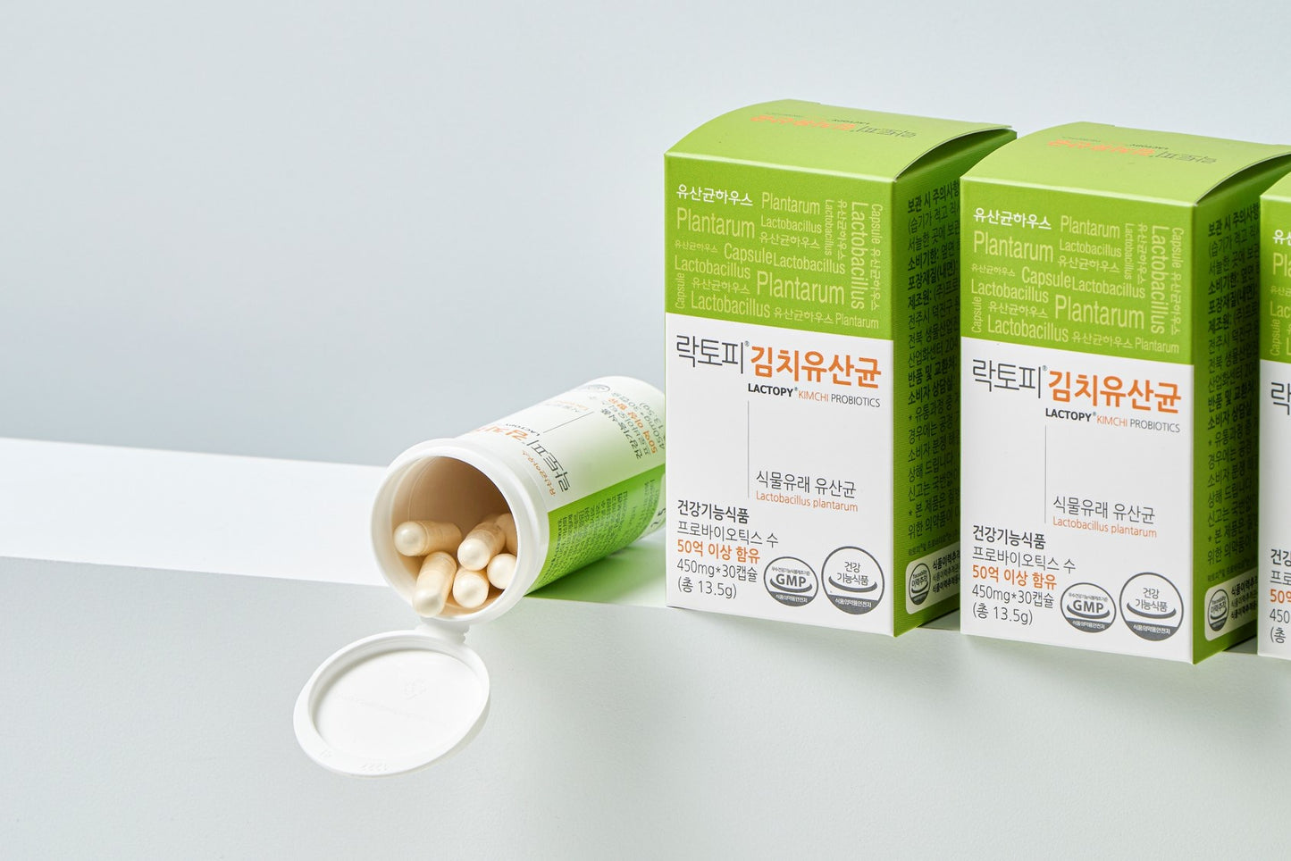 Lactopy Kimchi Probiotics - Daily Gut Health with Korean Fermentation Power
