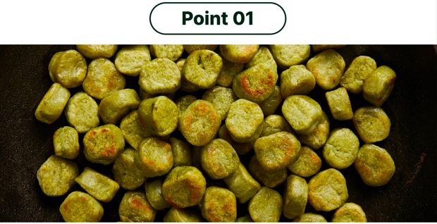 Blue Ribbon Vegan Delights🌱 - Spinach Gnocchi (2 portions)