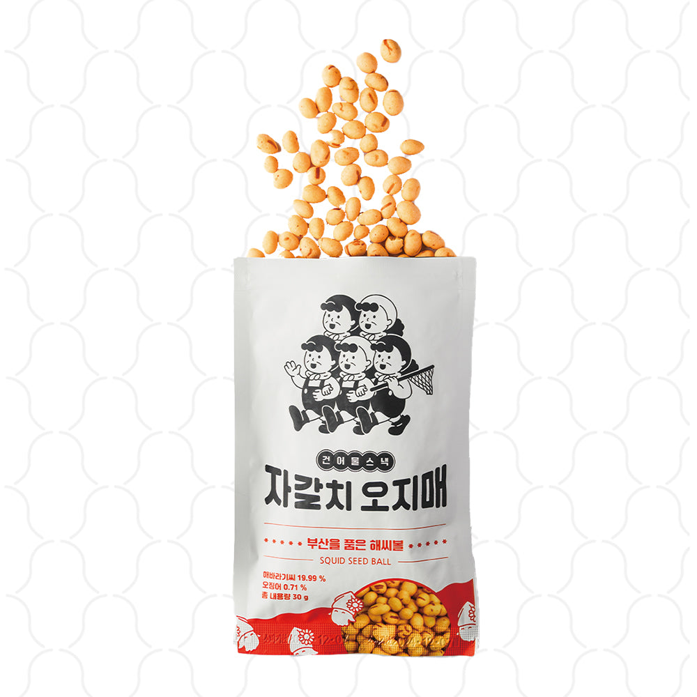 Premium Dried Seafood Snacks from Busan ๐ (set of 6ea)