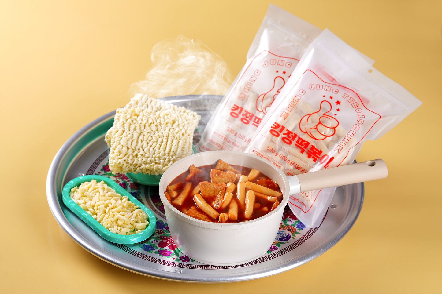 Hotter Version of Tteokbokki: Authentic Korean Spice 🌶️🍴