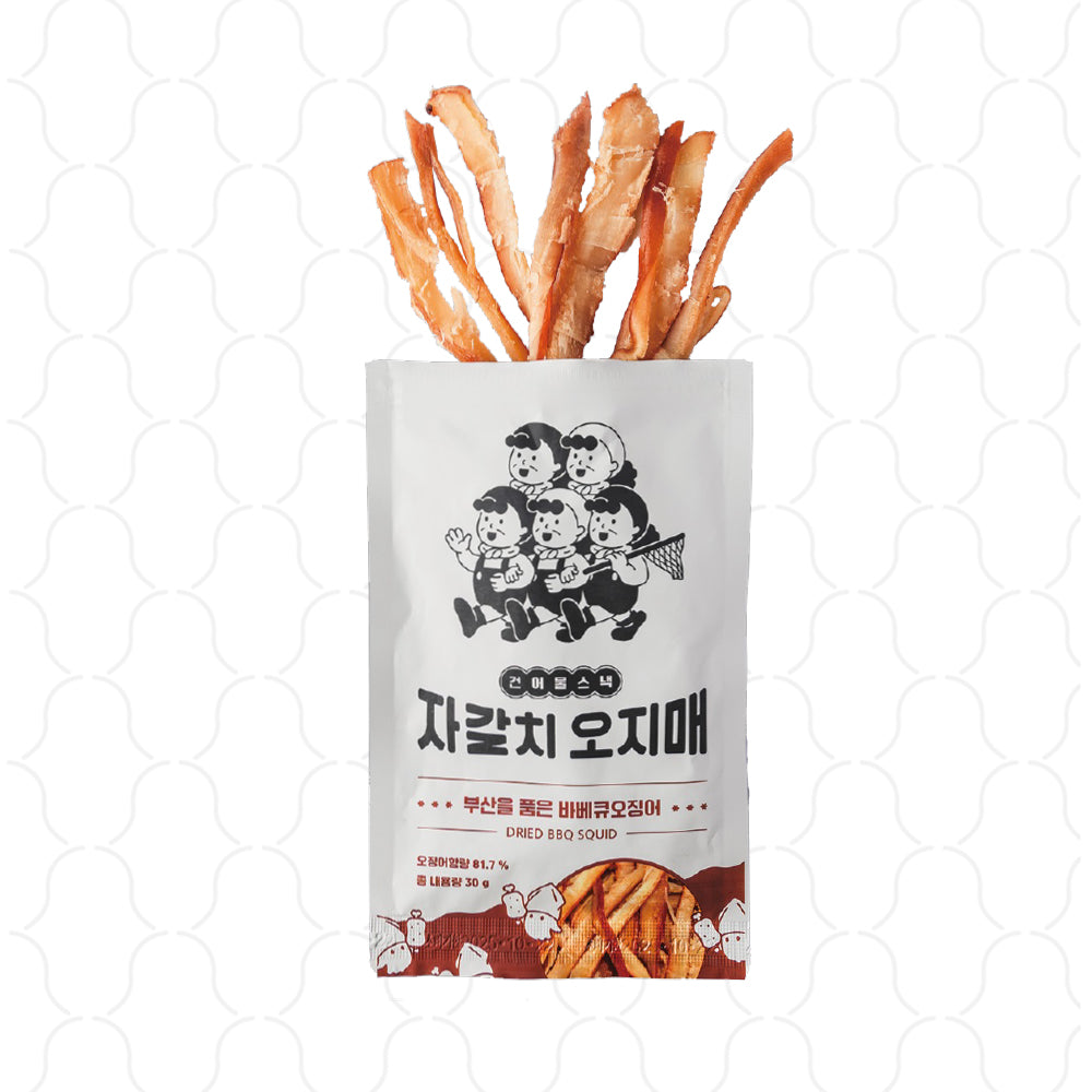 Premium Dried Seafood Snacks from Busan ๐ (set of 6ea)