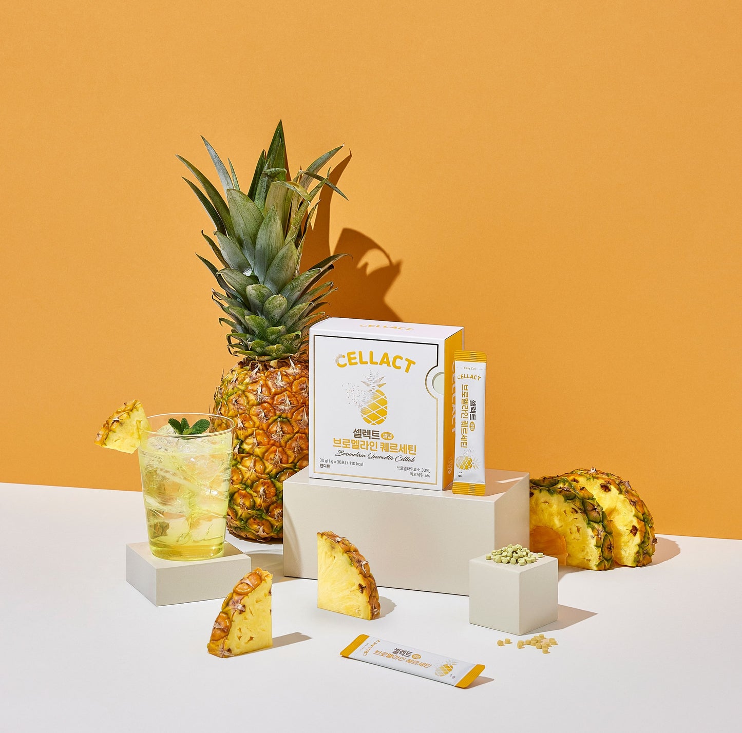 🍍Chewable Bromelain Quercetin - Pineapple Enzyme