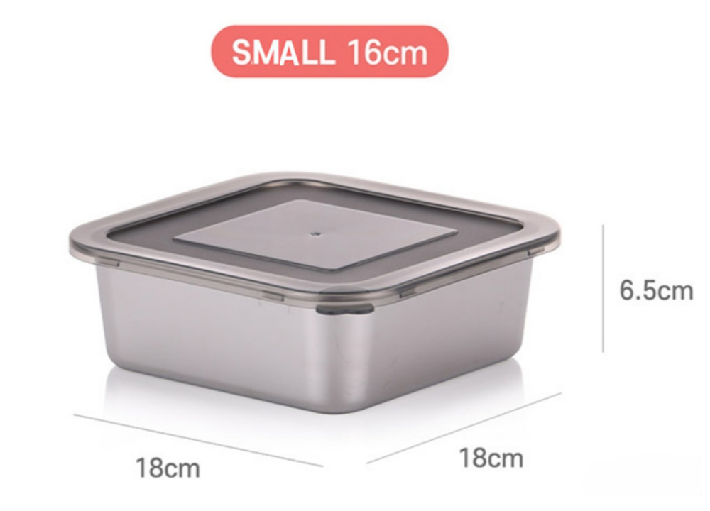 🍽️ Ultimate Kitchen Essential - Premium Stainless Steel Cooking & Storage Kitchenware 🍳✨ (3 sizes)