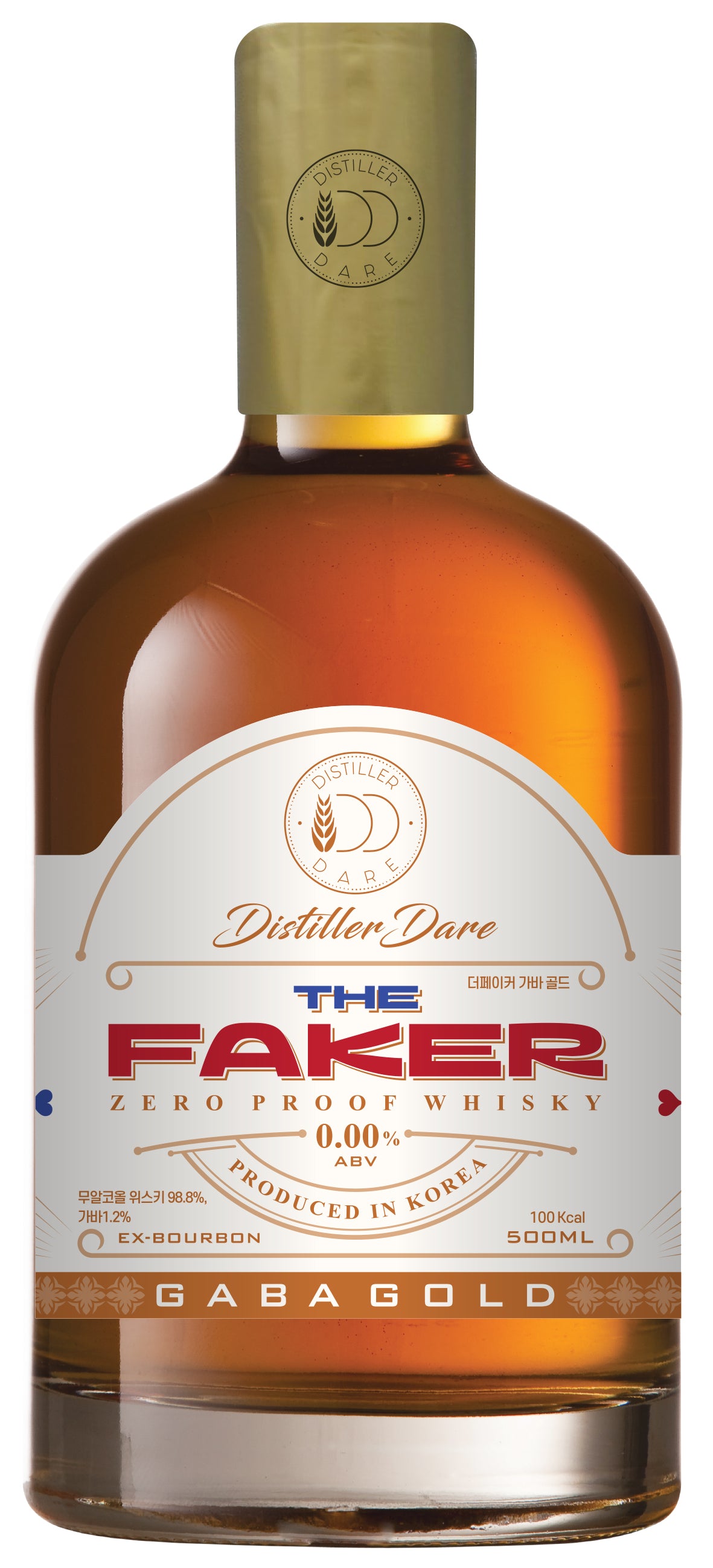 🥃 THE FAKER GABA GOLD - Korea’s First Non-Alcoholic Whiskey