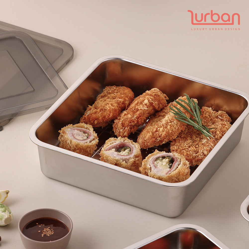 🍽️ Ultimate Kitchen Essential - Premium Stainless Steel Cooking & Storage Kitchenware 🍳✨ (3 sizes)