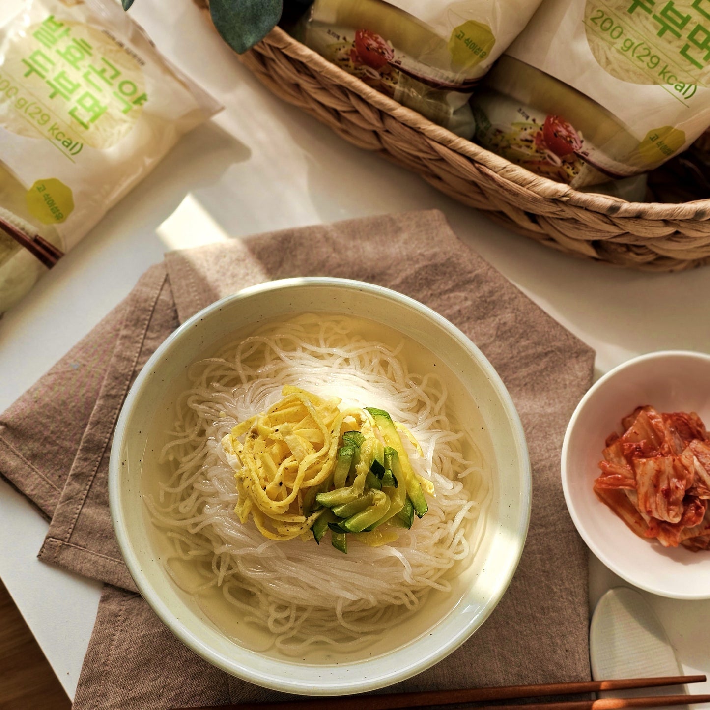 🥢 Low Calorie Konjac Tofu Noodles (10ea/set)