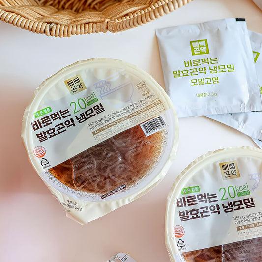 ❄️ Low Calorie Konjac Cold Buckwheat Noodles (4ea/set)