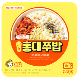STIR-FRIED SPICY WEBFOOT OCTOPUS WITH CHEESE & RICE (MICROWAVABLE)