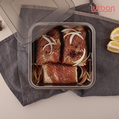🍽️ Ultimate Kitchen Essential - Premium Stainless Steel Cooking & Storage Kitchenware 🍳✨ (3 sizes)