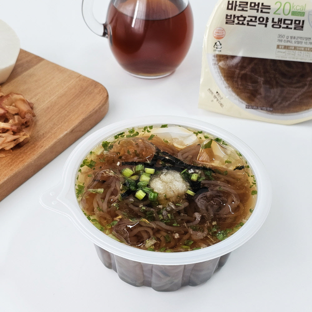 ❄️ Low Calorie Konjac Cold Buckwheat Noodles (4ea/set)